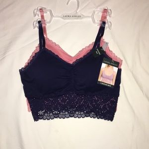 2 Laura Ashley Seamless Bras